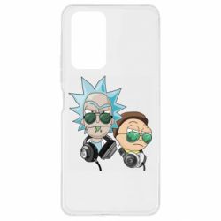 Чехол для Xiaomi Redmi Note 10 Pro Rick and Morty on style - PrintSalon