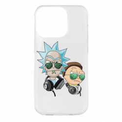 Чехол для iPhone 14 Pro Rick and Morty on style - PrintSalon