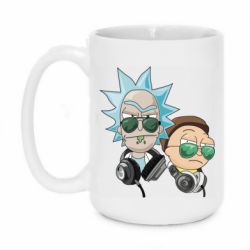 Чашка 420ml Rick and Morty on style - PrintSalon