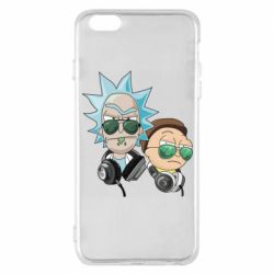 Чехол для iPhone 6 Plus/6S Plus Rick and Morty on style - PrintSalon
