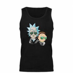 Мужская майка Rick and Morty on style - PrintSalon