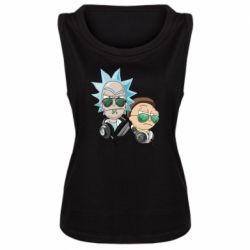 Женская майка Rick and Morty on style - PrintSalon