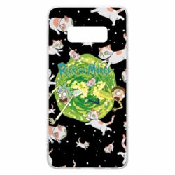Чохол для Samsung S10e Rick and Morty Schrodinger cats and Einstein - PrintSalon