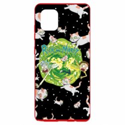 Чохол для Samsung Note 10 Lite Rick and Morty Schrodinger cats and Einstein - PrintSalon