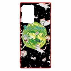 Чохол для Samsung Note 20 Ultra Rick and Morty Schrodinger cats and Einstein - PrintSalon