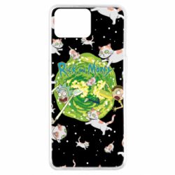 Чохол для Oppo A73Rick and Morty Schrodinger cats and Einstein - PrintSalon