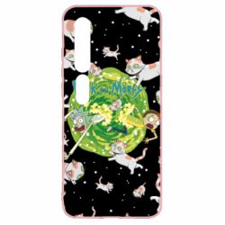 Чохол для Xiaomi Mi10 / 10 Pro Rick and Morty Schrodinger cats and Einstein - PrintSalon