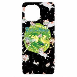 Чохол для Xiaomi Mi11 Rick and Morty Schrodinger cats and Einstein - PrintSalon