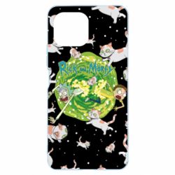 Чохол для Xiaomi Mi11 Lite Rick and Morty Schrodinger cats and Einstein - PrintSalon