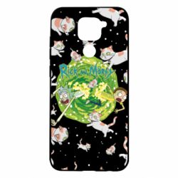 Чохол для Xiaomi Redmi Note 9 / Redmi 10X Rick and Morty Schrodinger cats and Einstein - PrintSalon