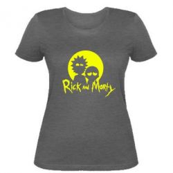Женская футболка Rick and Morty1 - PrintSalon