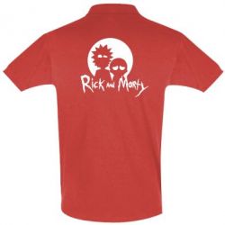 Мужское поло Rick and Morty1 - PrintSalon