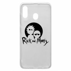Чехол для Samsung A20 Rick and Morty1 - PrintSalon