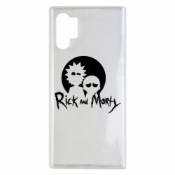 Чехол для Samsung Note 10 Plus Rick and Morty1