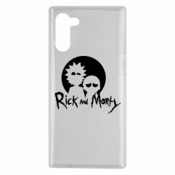 Чехол для Samsung Note 10 Rick and Morty1 - PrintSalon