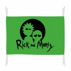 Флаг Rick and Morty1 - PrintSalon