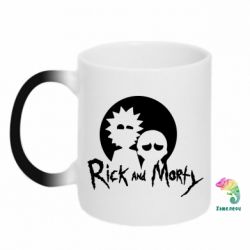 Чашка-хамелеон Rick and Morty1 - PrintSalon