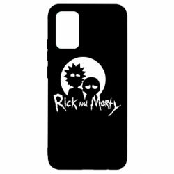Чехол для Samsung A02s/M02s Rick and Morty1 - PrintSalon
