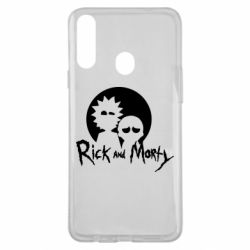 Чехол для Samsung A20s Rick and Morty1 - PrintSalon