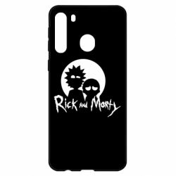 Чехол для Samsung A21 Rick and Morty1 - PrintSalon