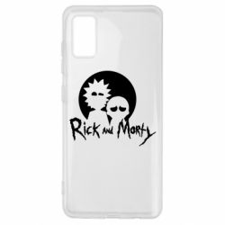 Чехол для Samsung A41 Rick and Morty1 - PrintSalon
