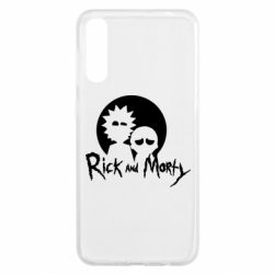 Чехол для Samsung A50 Rick and Morty1 - PrintSalon