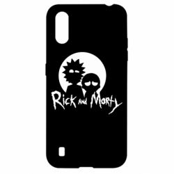 Чехол для Samsung A01/M01 Rick and Morty1