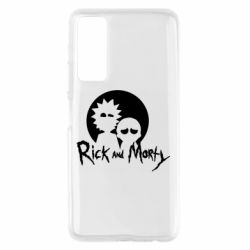 Чехол для Huawei P Smart 2021 Rick and Morty1 - PrintSalon