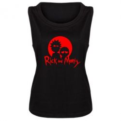 Женская майка Rick and Morty1 - PrintSalon
