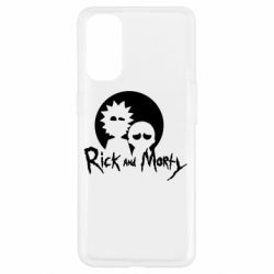 Чехол для Oppo Reno 4 Rick and Morty1 - PrintSalon