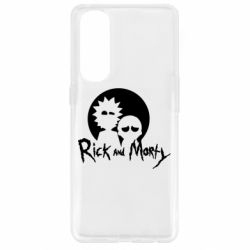 Чехол для Oppo Reno 4 Pro Rick and Morty1 - PrintSalon