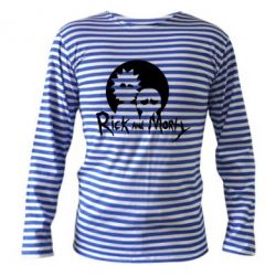 Тельняшка с длинным рукавом Rick and Morty1 - PrintSalon