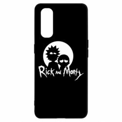 Чехол для Oppo Find X2 Rick and Morty1 - PrintSalon