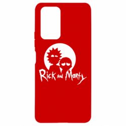 Чехол для Xiaomi Redmi Note 10 Pro Rick and Morty1 - PrintSalon