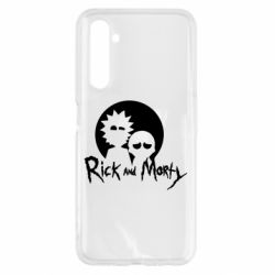 Чехол для Realme 6 Rick and Morty1 - PrintSalon