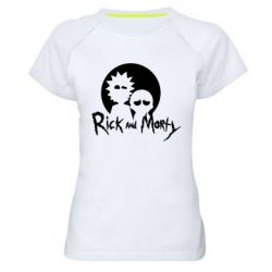 Женская футболка для спорта Rick and Morty1 - PrintSalon