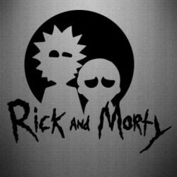 Наклейка Rick and Morty1 - PrintSalon