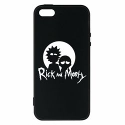 Чехол для iPhone5/5S/SE Rick and Morty1 - PrintSalon