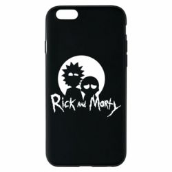Чехол для iPhone 6/6S Rick and Morty1 - PrintSalon