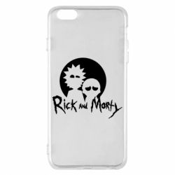 Чехол для iPhone 6 Plus/6S Plus Rick and Morty1 - PrintSalon