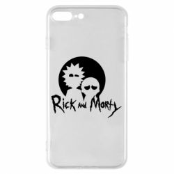 Чехол для iPhone 8 Plus Rick and Morty1 - PrintSalon