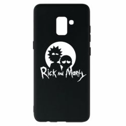 Чехол для Samsung A8+ 2018 Rick and Morty1 - PrintSalon
