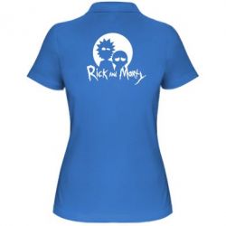 Женское поло Rick and Morty1 - PrintSalon