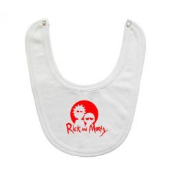 Слюнявчик  Rick and Morty1 - PrintSalon