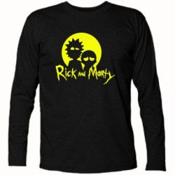 Футболка с длинным рукавом Rick and Morty1 - PrintSalon