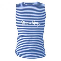 Майка-тельняшка Rick and  Morty - PrintSalon