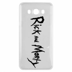 Чехол для Samsung J7 2016 Rick and  Morty - PrintSalon