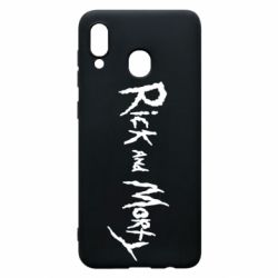 Чехол для Samsung A30 Rick and  Morty - PrintSalon