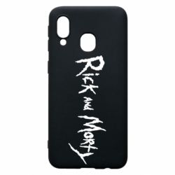 Чехол для Samsung A40 Rick and  Morty - PrintSalon