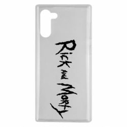 Чехол для Samsung Note 10 Rick and  Morty - PrintSalon